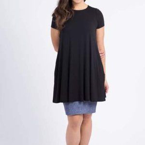 Agnes & Dora Swing Tunic, Black